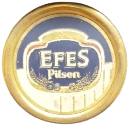 1969 EFES PİLSEN İLK DÖNEM ÜRETİMİ ÖZEL KUTULU NADİDE KOLEKSİYONLUK PİRİNÇ HATIRA MADALYONU.