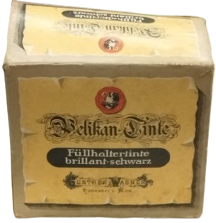 1970  ALMAN ANTİKA PELİKAN MÜREKKEP ŞİŞESİ ORİJİNAL KUTUSUYLA NOSTALJİK YAZIM TUTKUNLARI İÇİN KAÇIRILMAZ BİR PARÇADIR