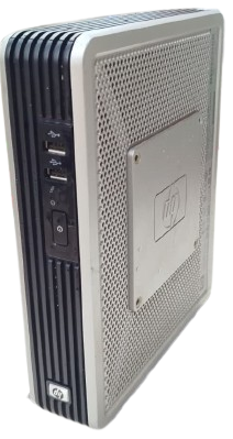  2007 URETIMI HP T5720 INCE ISTEMCI ENDUSTRIYEL BARKOD UYUMLU BILGISAYAR HEWLETT PACKARD HP T5700 MİNİ BİLGİSAYAR KASA SORUNSUZ CALISIR DURUMDA