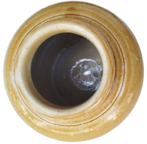 1. DÜNYA SAVAŞI & ÇANAKKALE SAVAŞI İNGİLİZ ÜRETİMİ ASKERİ SRD DAMGALI STONEWARE MALZEME 19 YÜZYIL KAVANOZ NADİDE PARÇADIR