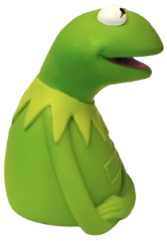 TÜRK EKONOMİ BANKASI TARAFINDAN ÜRETİLEN KERMİT THE FROG TASARIMLI VİNTAGE KOLEKSİYON KUMBARASI