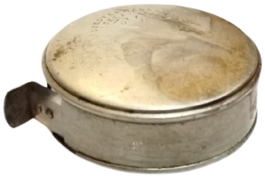1853 YILI İNGİLTERE ÜRETİMİ METRE İNC OLCER NADİR KOLEKSİYONLUK ANTİKA METAL ŞERİT METRE ÖLÇÜ ALETİ