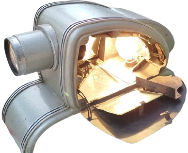 1950 ANTIKA TOS LJUBLJANA TUSIONAR PROJEKTOR KOLEKSIYONLARI SUSLEYEN NADIDE RETRO 