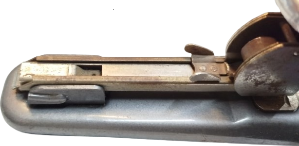 1950 USA ARROW 202 VINTAGE AMERIKAN URETIMI AĞIR HİZMET TİPİ ANTİKA TEL ZIMBA MAKİNESİ AMERİKAN