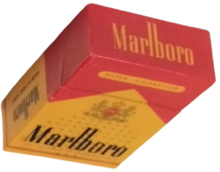 1970 KISA KUTU MARLBORO PAKEDİ GÖRÜNÜMLÜ VİNTAGE TEK DALGA  TAŞINABİLİR PİLLİ RADYO 
