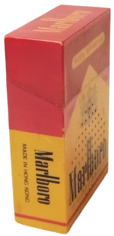 1970 KISA KUTU MARLBORO PAKEDİ GÖRÜNÜMLÜ VİNTAGE TEK DALGA  TAŞINABİLİR PİLLİ RADYO 