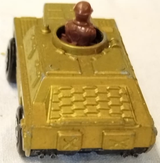 1973 MATCHBOX STOAT LESNEY NADİR KOLEKSİYONLUK ASKERİ ZIRHLI ARAC OYUNCAK ARABA MODELİDİR