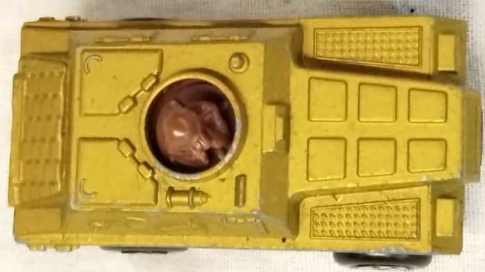 1973 MATCHBOX STOAT LESNEY NADİR KOLEKSİYONLUK ASKERİ ZIRHLI ARAC OYUNCAK ARABA MODELİDİR