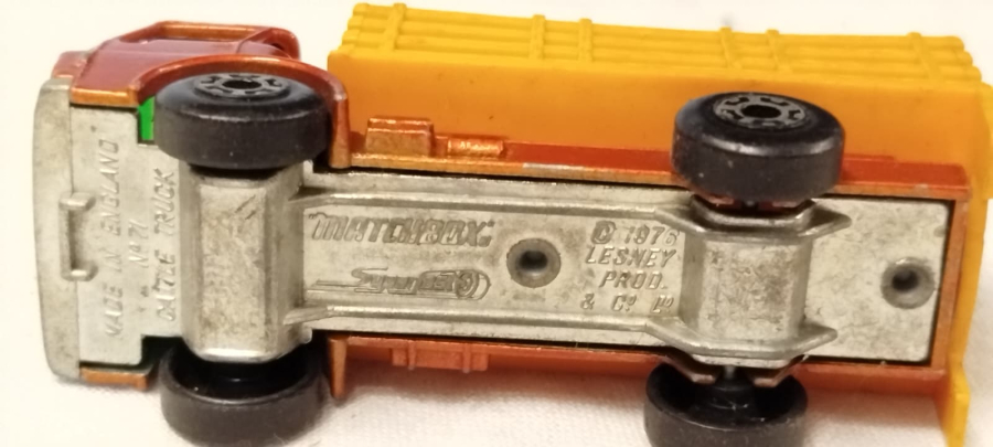 1976 İNGİLTERE ÜRETİMİ MATCHBOX LESNEY DODGE CATTLE TRUCK KOLEKSİYONLUK NADİDE VİNTAGE OYUNCAK KAMYON MODELİ