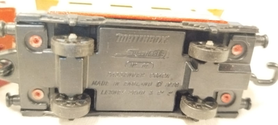 1978 YAPIMI MATCHBOX SUPERFAST İNGİLİZ ÜRETİMİ ANTİKA VİNTAGE OYUNCAK TREN SETİ
