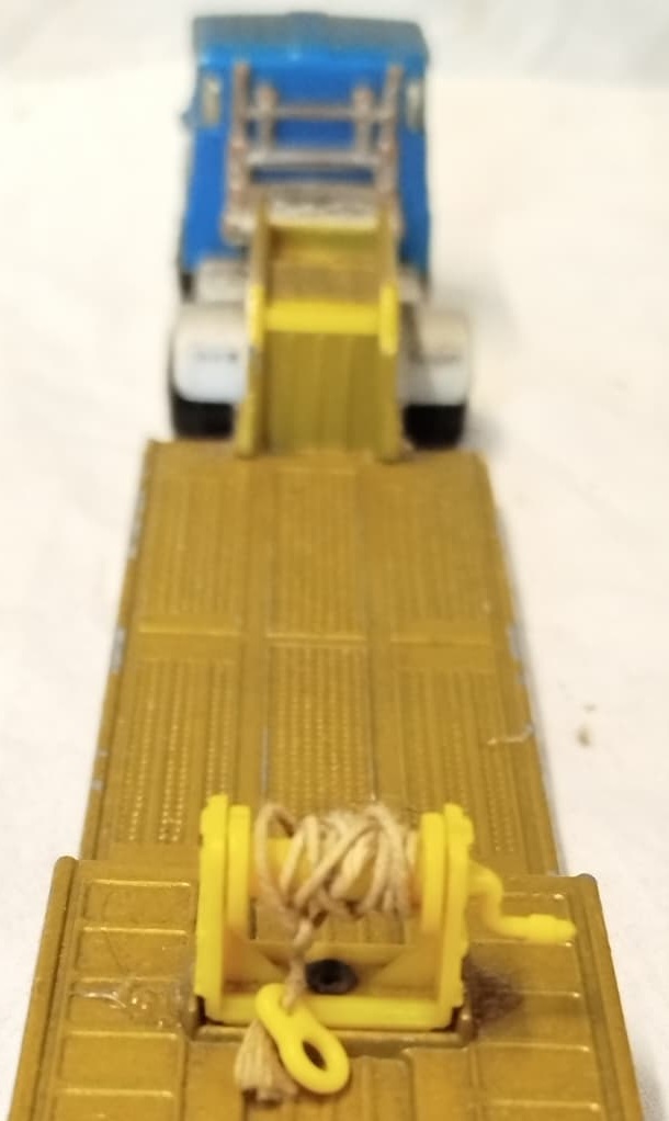 MATCHBOX SUPER KINGS SCAMMELL LOW LOADER 1973 İNGİLTERE ÜRETİMİ NADİR KOLEKSİYONLUK OYUNCAK TIR MODELİDİR