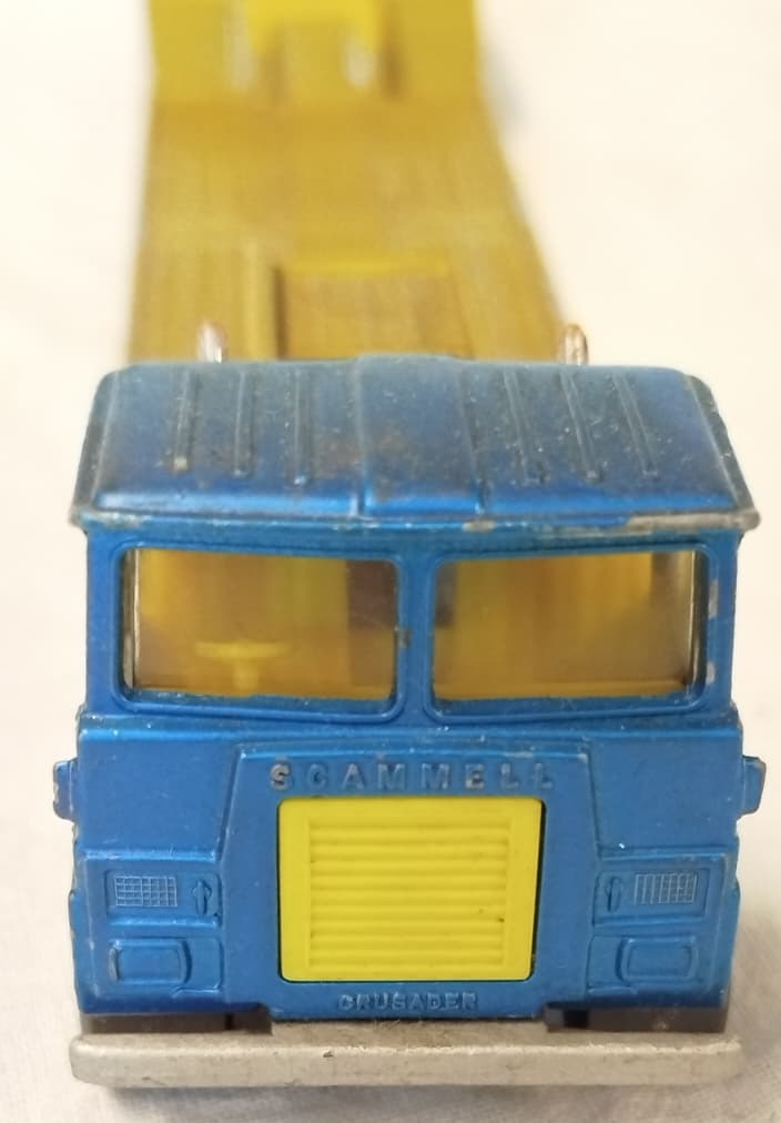 MATCHBOX SUPER KINGS SCAMMELL LOW LOADER 1973 İNGİLTERE ÜRETİMİ NADİR KOLEKSİYONLUK OYUNCAK TIR MODELİDİR