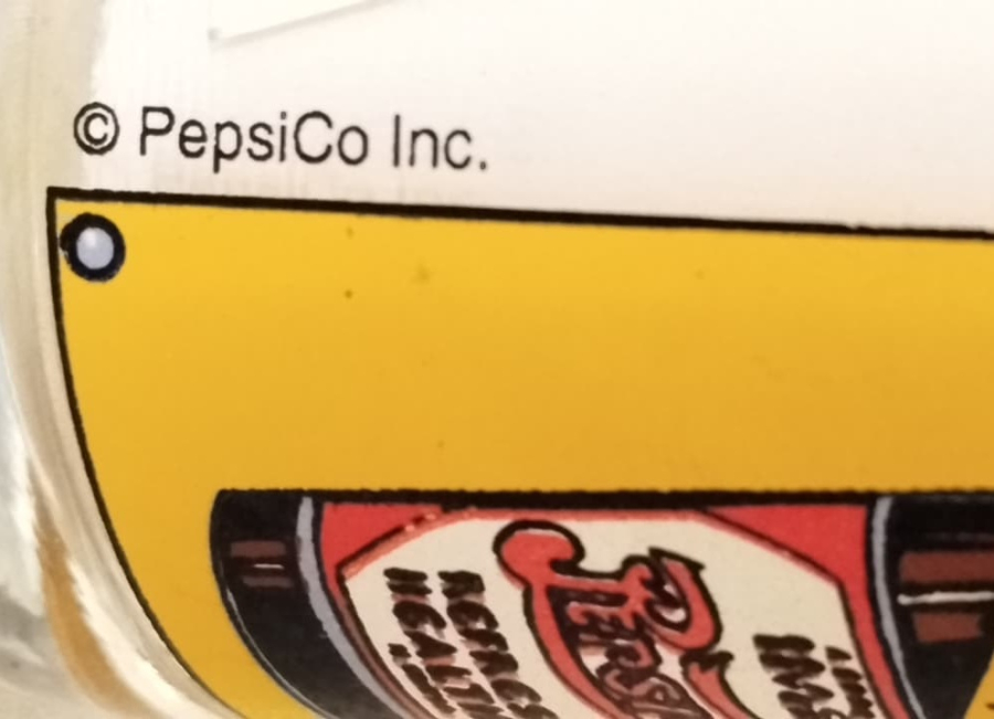 1970 LER PEPSİ COLA NOSTALJİK 1 ADET CAM BARDAK  ORİJİNAL KOLEKSİYON PARÇASI
