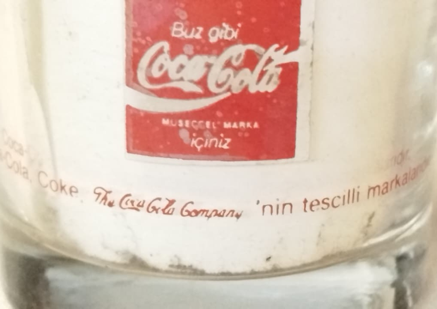 1988 OLİMPİYAT HATIRASI COCA-COLA CAM BARDAK KOLEKSİYONERLER İÇİN EŞSİZ BİR RETRO PARÇADIR 1 ADET BARDAK