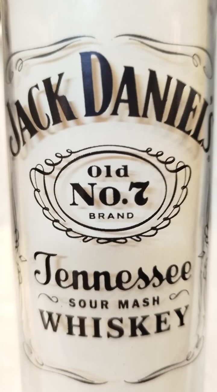 2000 JACK DANIELS NO 7 LOGOLU KOLEKSİYONLUK ÖZEL ÜRETİM VİNTAGE TARZ ŞIK CAM BARDAK 1 ADET
