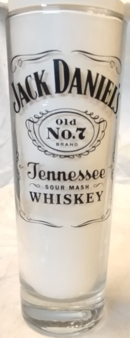 2000 JACK DANIELS NO 7 LOGOLU KOLEKSİYONLUK ÖZEL ÜRETİM VİNTAGE TARZ ŞIK CAM BARDAK 1 ADET