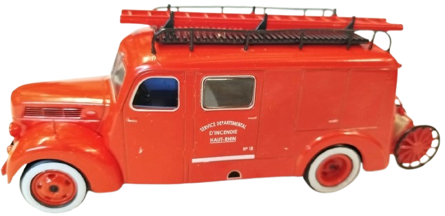 1940'LI YILLARIN İTFAİYE KÜLTÜRÜNÜ YANSITAN 1/43 ÖLÇEKLİ NADİDE FORD İTFAİYE ARACI KOLEKSİYONLARI.METAL KUTUSUNDA