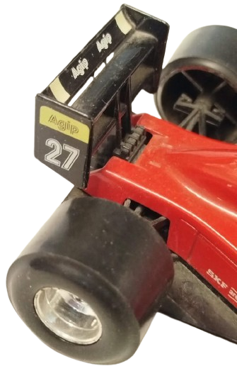 1990 FERRARI F1 MODEL ARABA BURAGO 1 24 ÖLÇEK KOLEKSİYONLUK İTALYAN YAPIMI FORMULA KIRMIZI  YARIŞ ARACI