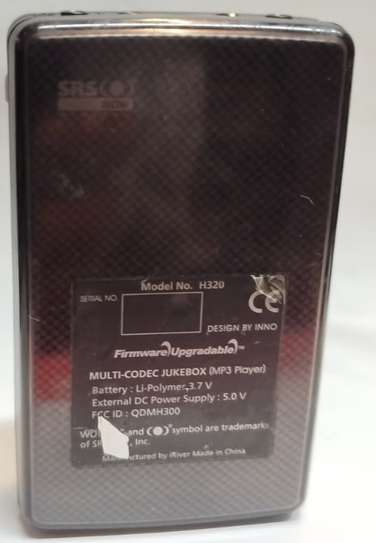 İRİVER H320 MULTİ-CODEC JUKEBOX MP3 ÇALAR VİDEO 20 GB HAFIZALI RENKLİ EKRANLI NOSTALJİK TAŞINABİLİR CİHAZ