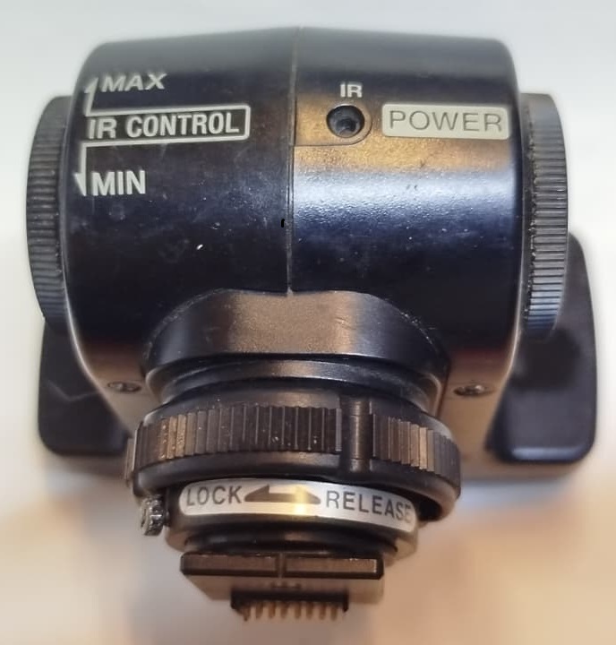 SONY HVL-IRH VİDEO IR VE BEYAZ IŞIK KAMERA FENERİ FOTOGRAF MAKİNE FLAS JAPON MALI SONY HANDYCAM VİDEO KAMERALARA 