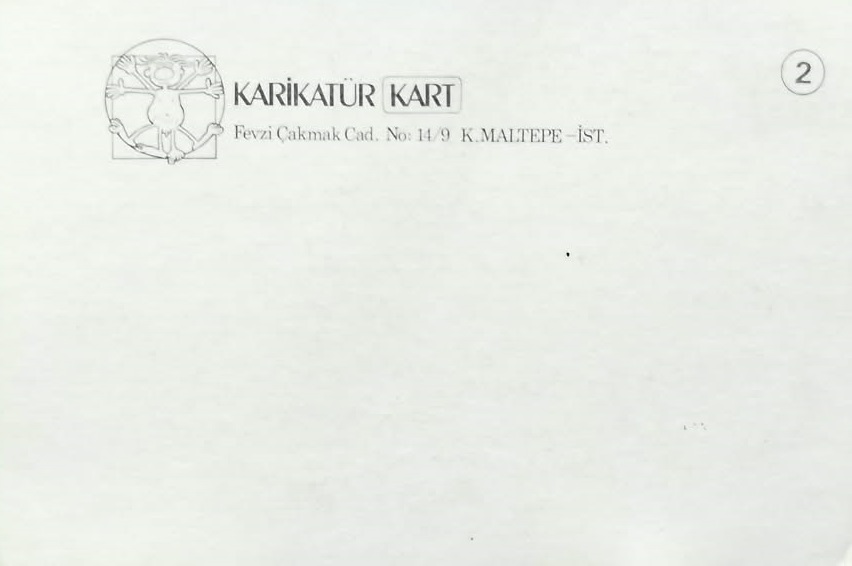 UFUK GÜRGENÇ İMZALI NADİR KARİKATÜR KARTPOSTAL KOLEKSİYONCULAR İÇİN KAÇIRILMAYACAK NOSTALJİK BİR PARÇADIR