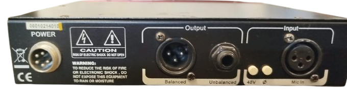 SM PRO AUDIO TB101 MİKROFON VE ENSTRÜMAN İÇİN LAMBALI ÖN AMFİ CİHAZIDI
